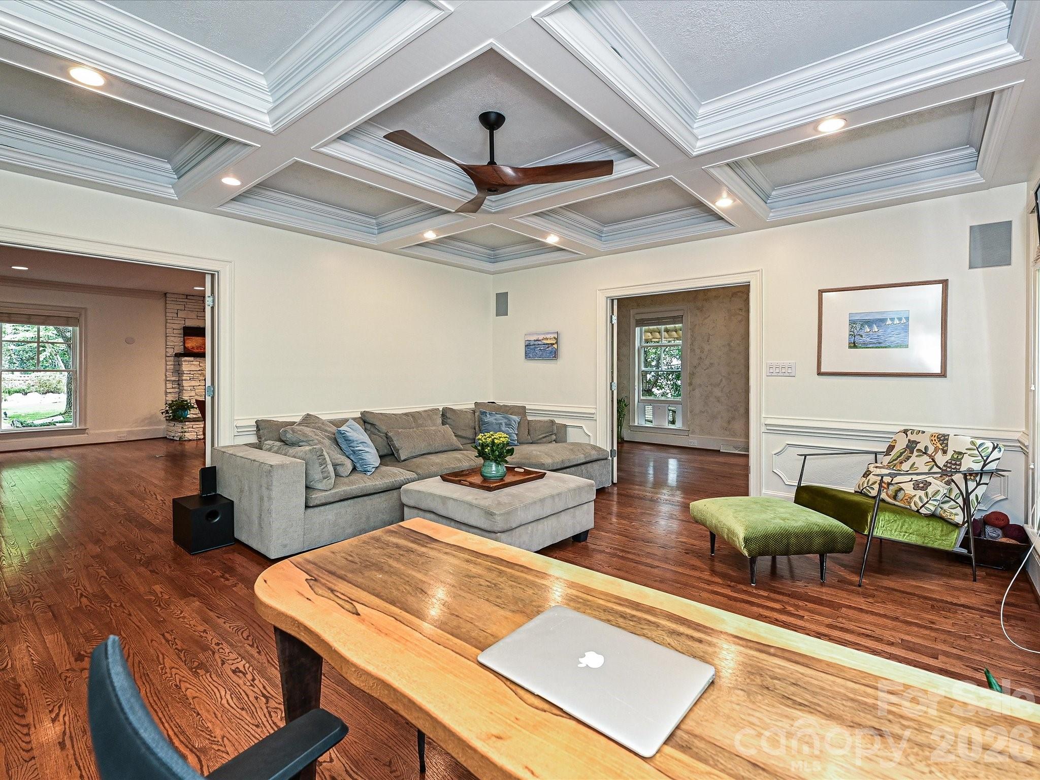2132 Rolston Drive Charlotte, NC 28207 - Photo 13 of 41 a living room with furniture and a large window
