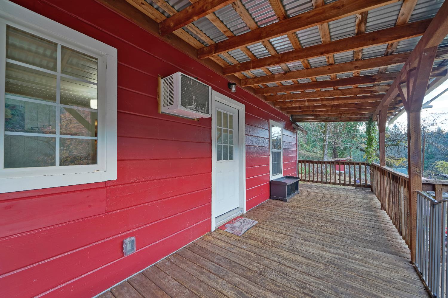 5921 Bear Creek Road Garden Valley, CA 95633 - Photo 37 of 55 a view of porch with deck