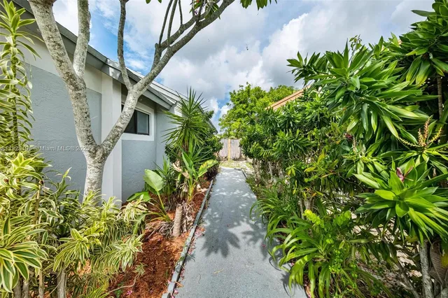 a view of outdoor space and yard