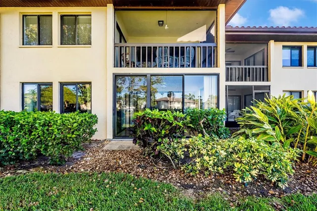 a view of a lake with houses