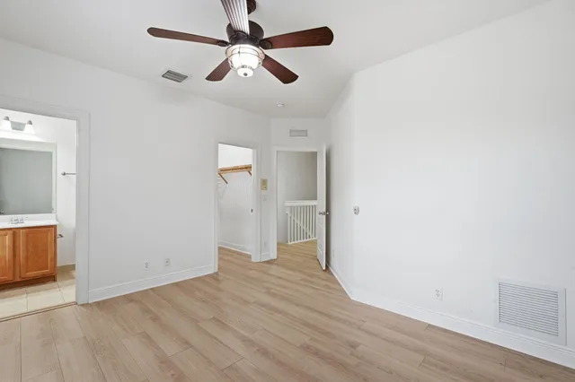 wooden floor in an empty room