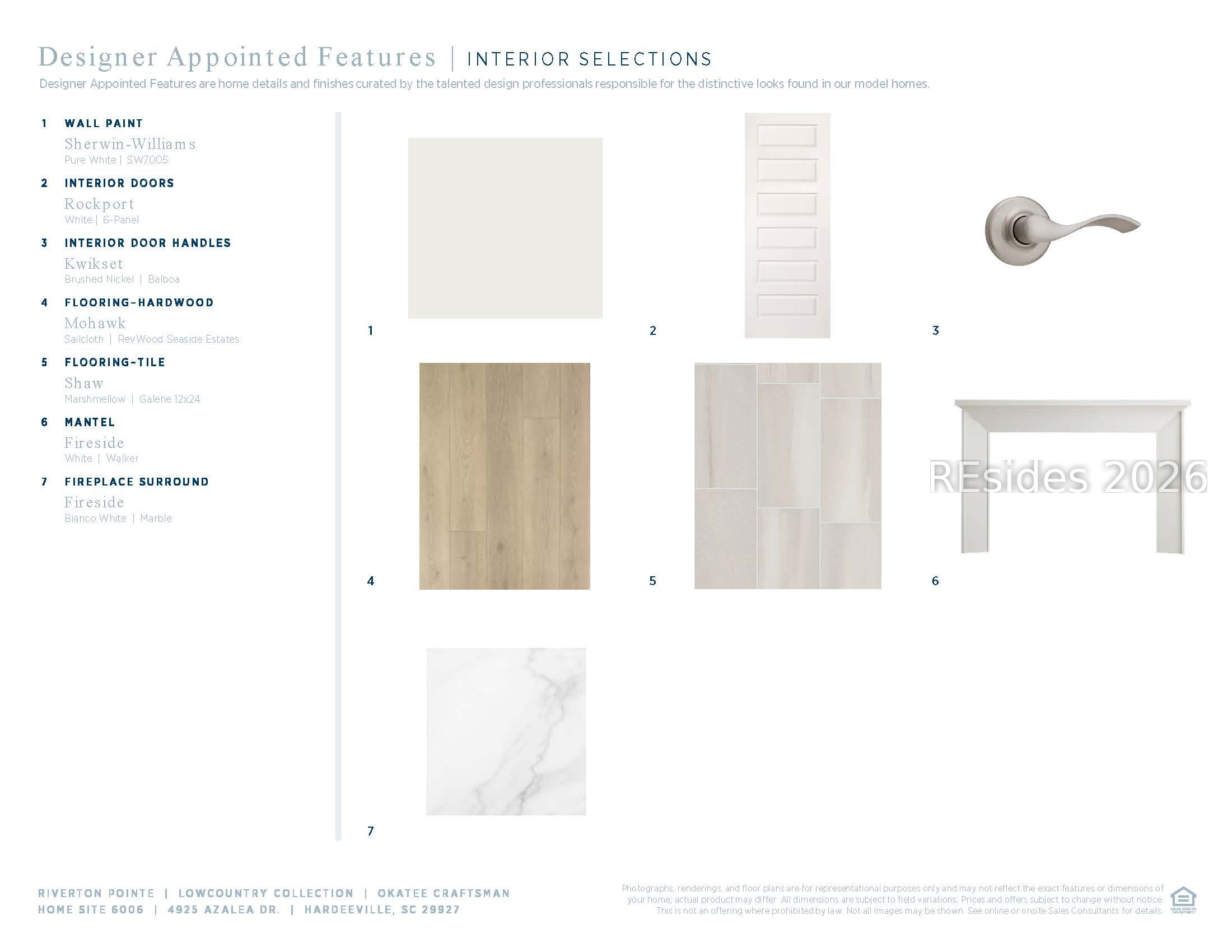 4925 Azalea Drive Hardeeville, SC 29927 - Photo 2 of 24 Interior Selections