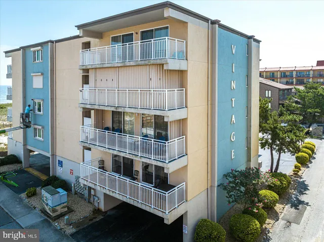 a view of building with lake view