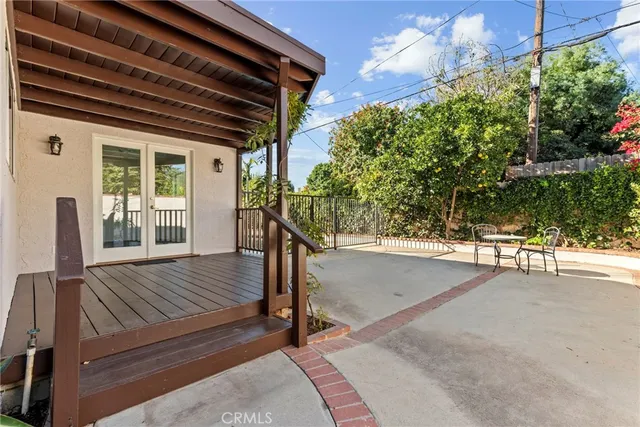 a view of deck with patio