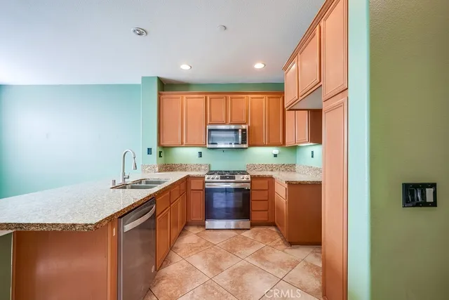 a kitchen with window and sink