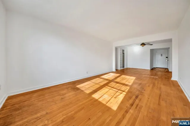 a view of wooden floor