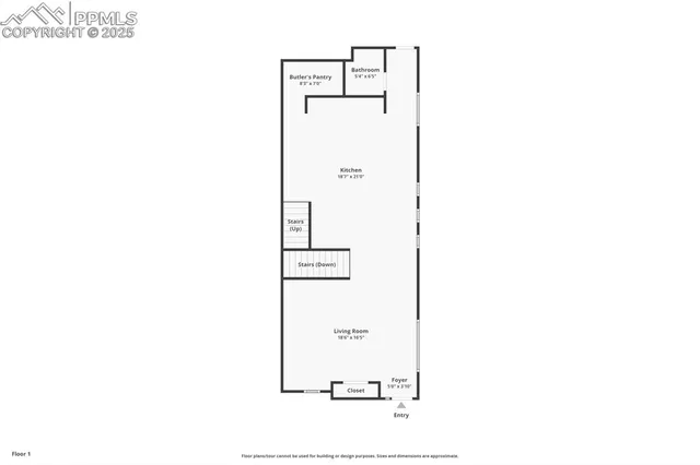 a picture of a floor plan