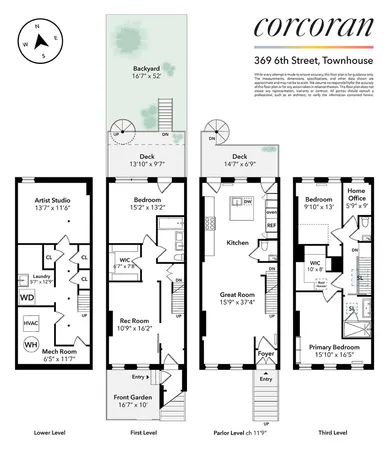 $3,745,000 | 369 6th Street | Park Slope