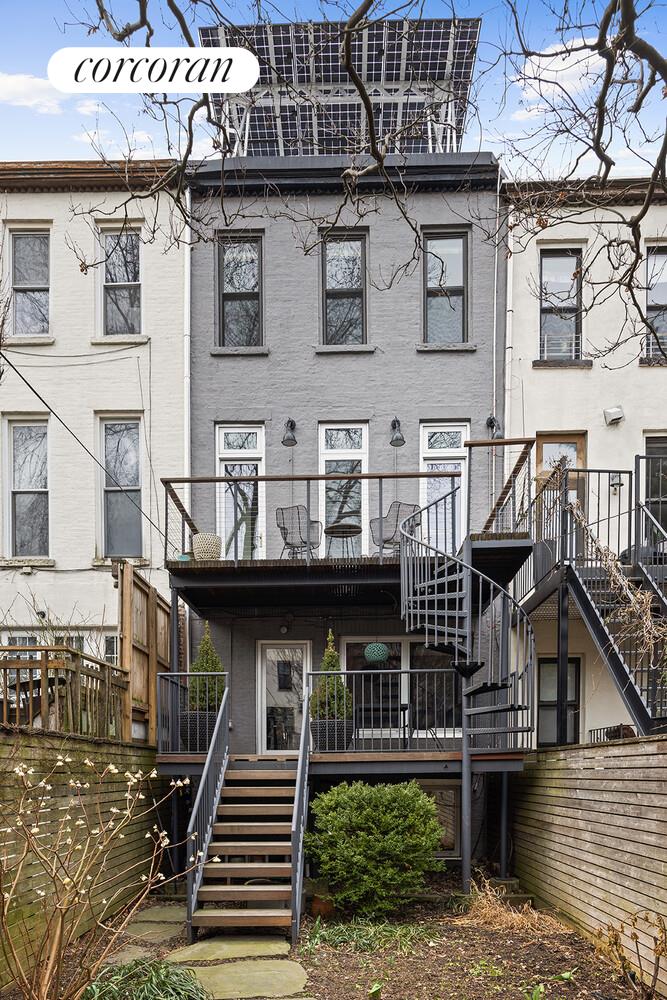 369 6th Street Brooklyn, NY 11215 - Photo 20 of 22 a front view of a house with balcony