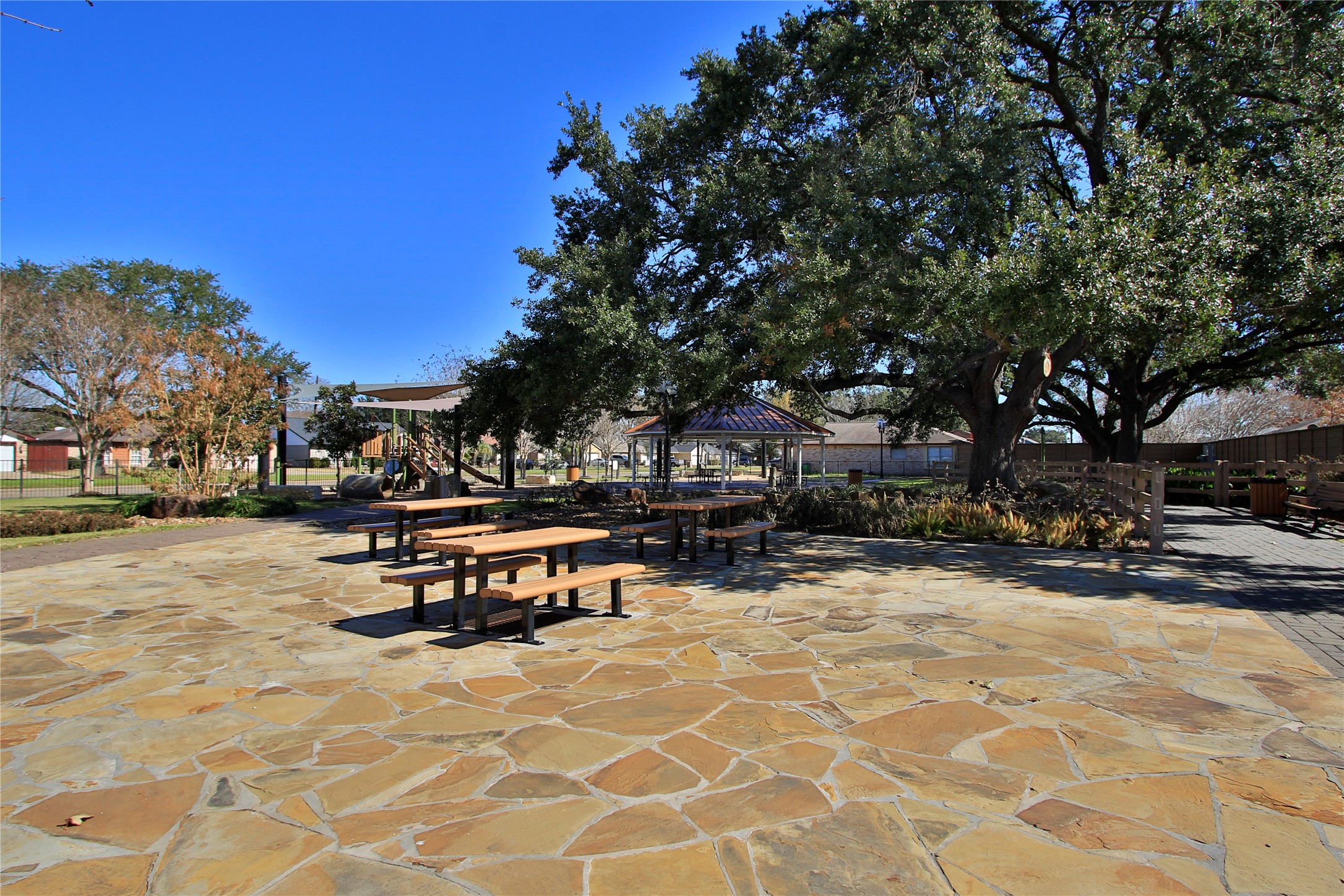 10922 Fallbrook Drive Houston, TX 77064 - Photo 28 of 28 One last look at the park area. You can see the house in the background top left.