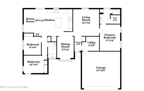 $2,135 | 3456 Rocky Gap Place, Cocoa, FL 32926