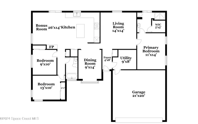 $2,315 | 3456 Rocky Gap Place, Cocoa, FL 32926