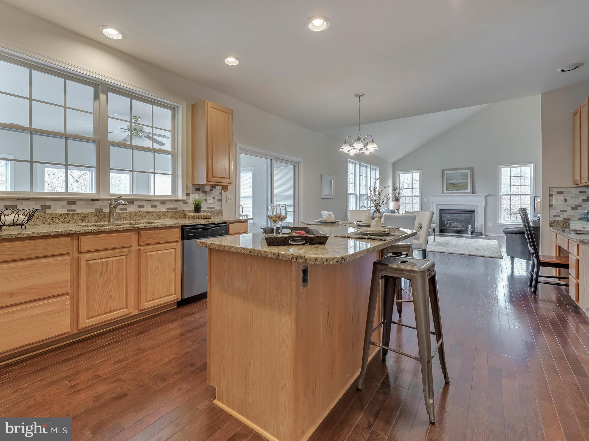 11004 Frederick Road Ellicott City, MD 21042 - Photo 11 of 30 Kitchen with island