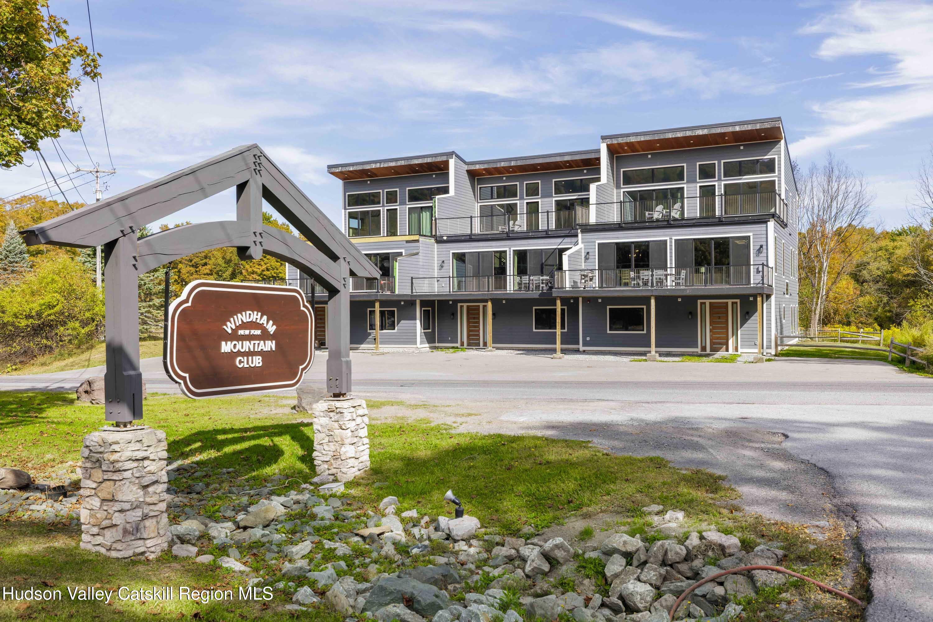 a sign on the side of a building