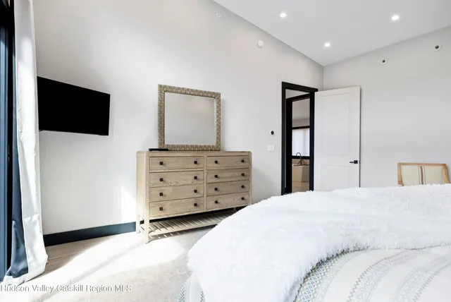 a view of a house with wooden floor