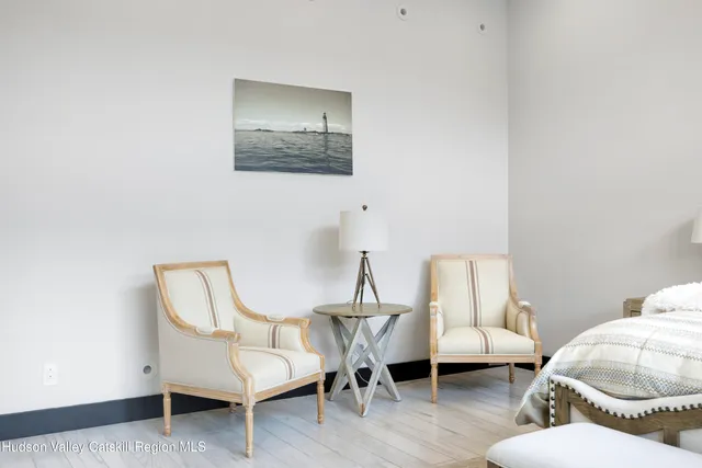 a kitchen with a stove and a white cabinet