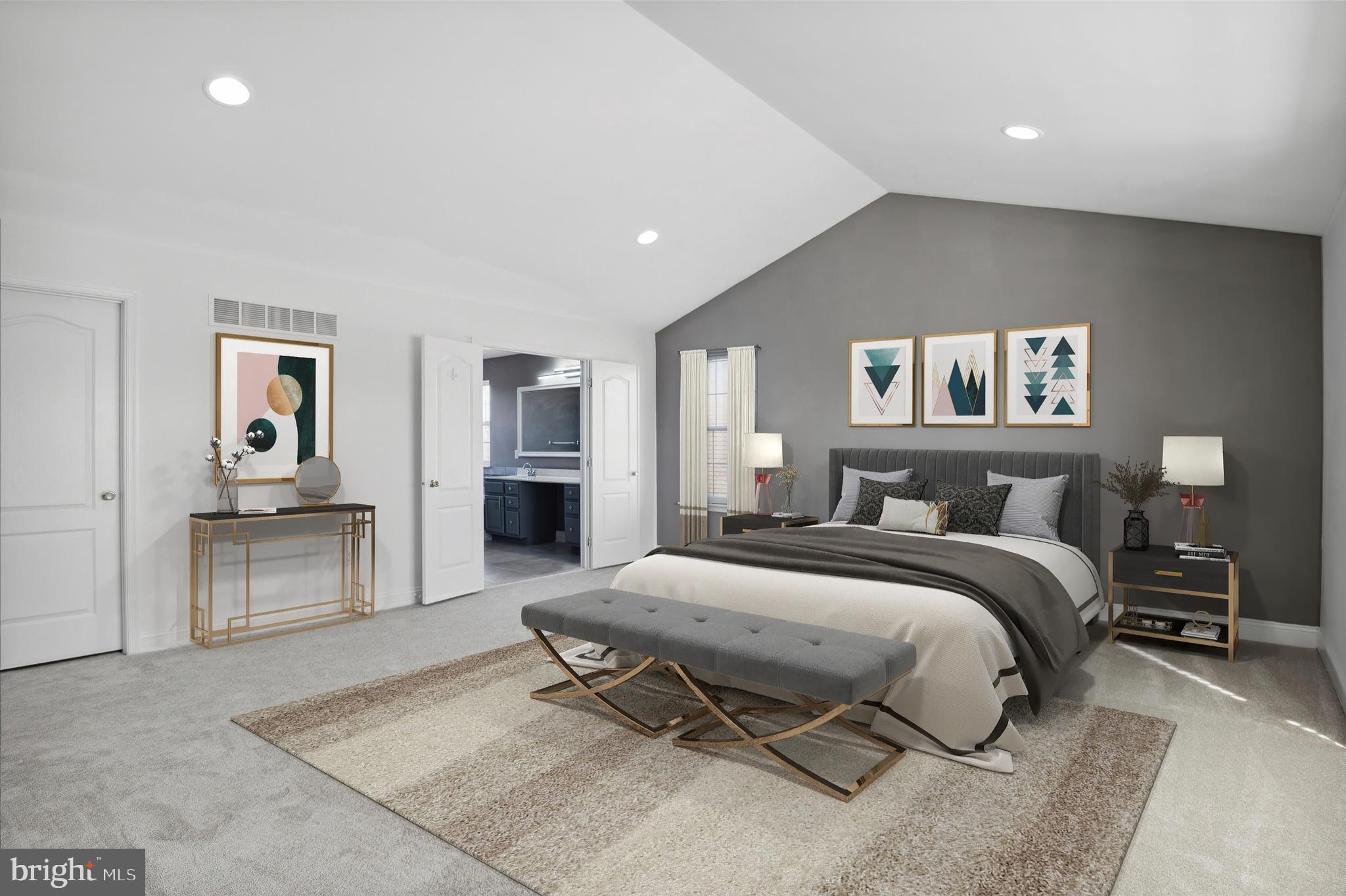 304 Friedman Drive New Castle, DE 19720 - Photo 18 of 40 Virtually Staged Primary Bedroom with Ensuite