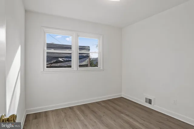 a view of front door with hallway