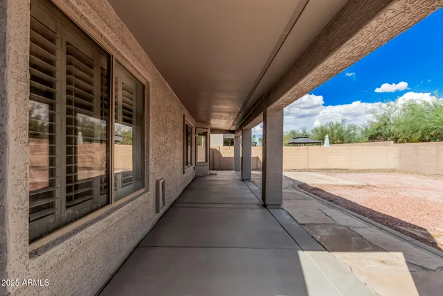 a view of front door