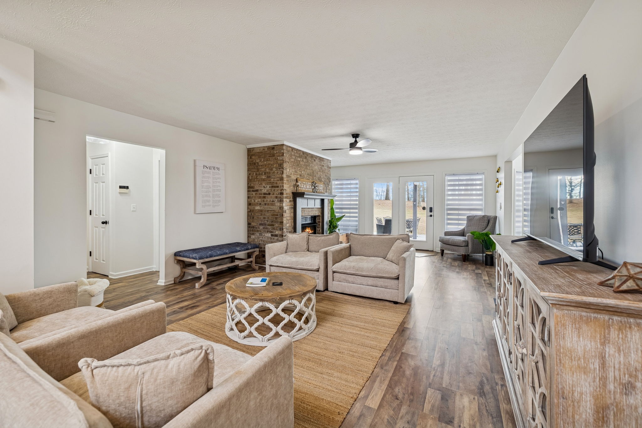 814 Denning Ford Road Portland, TN 37148 - Photo 8 of 99 a living room with furniture and a flat screen tv