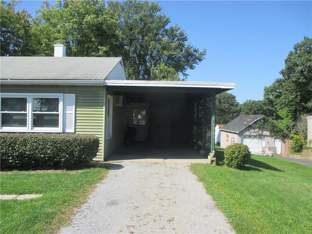 326 Spruce Street Beaver, PA 15009 - Photo 14 of 20 View of driveway and carport area.
