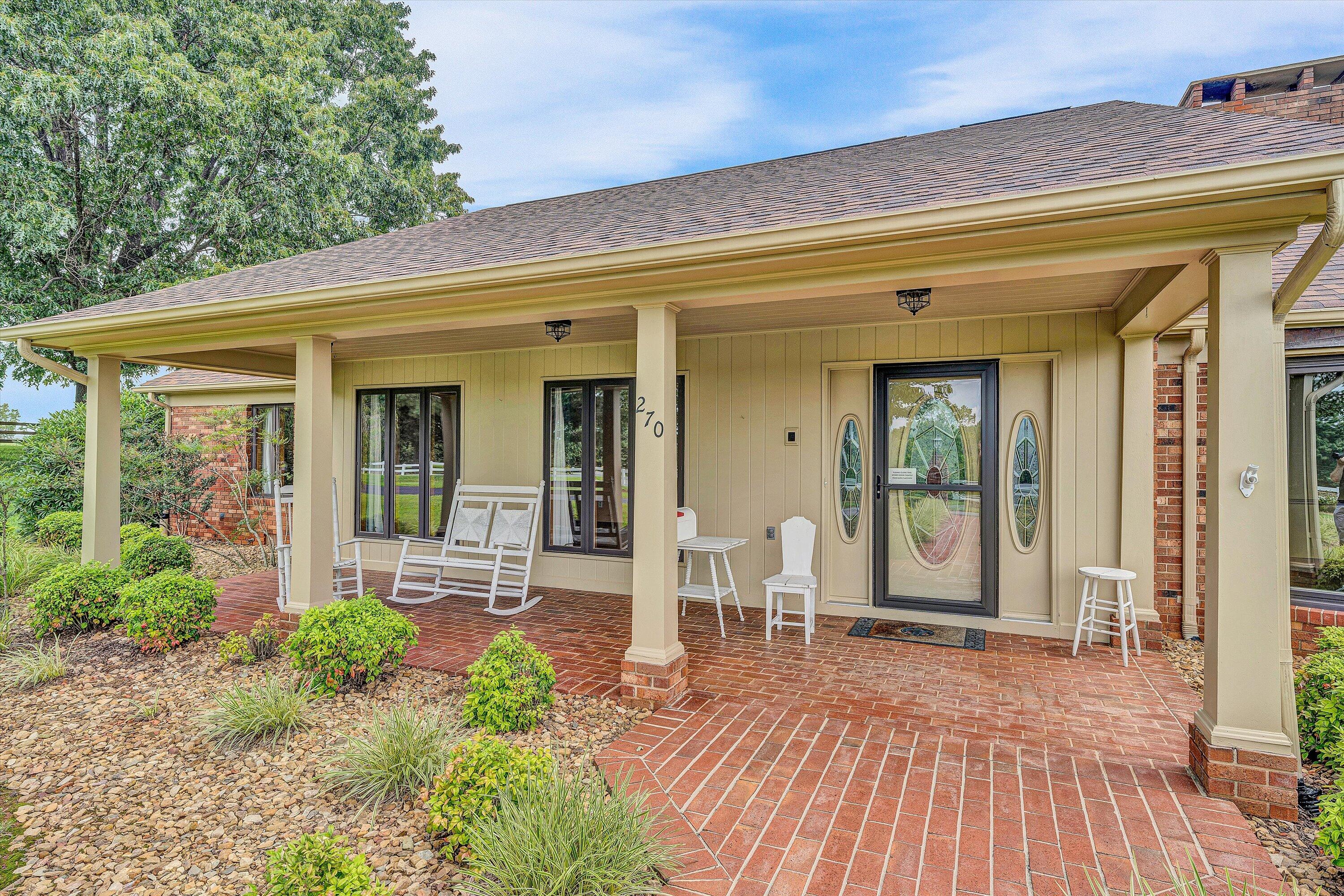 270 Parkside Lane Rocky Mount, VA 24151 - Photo 4 of 55 a front view of house with outdoor seating yard