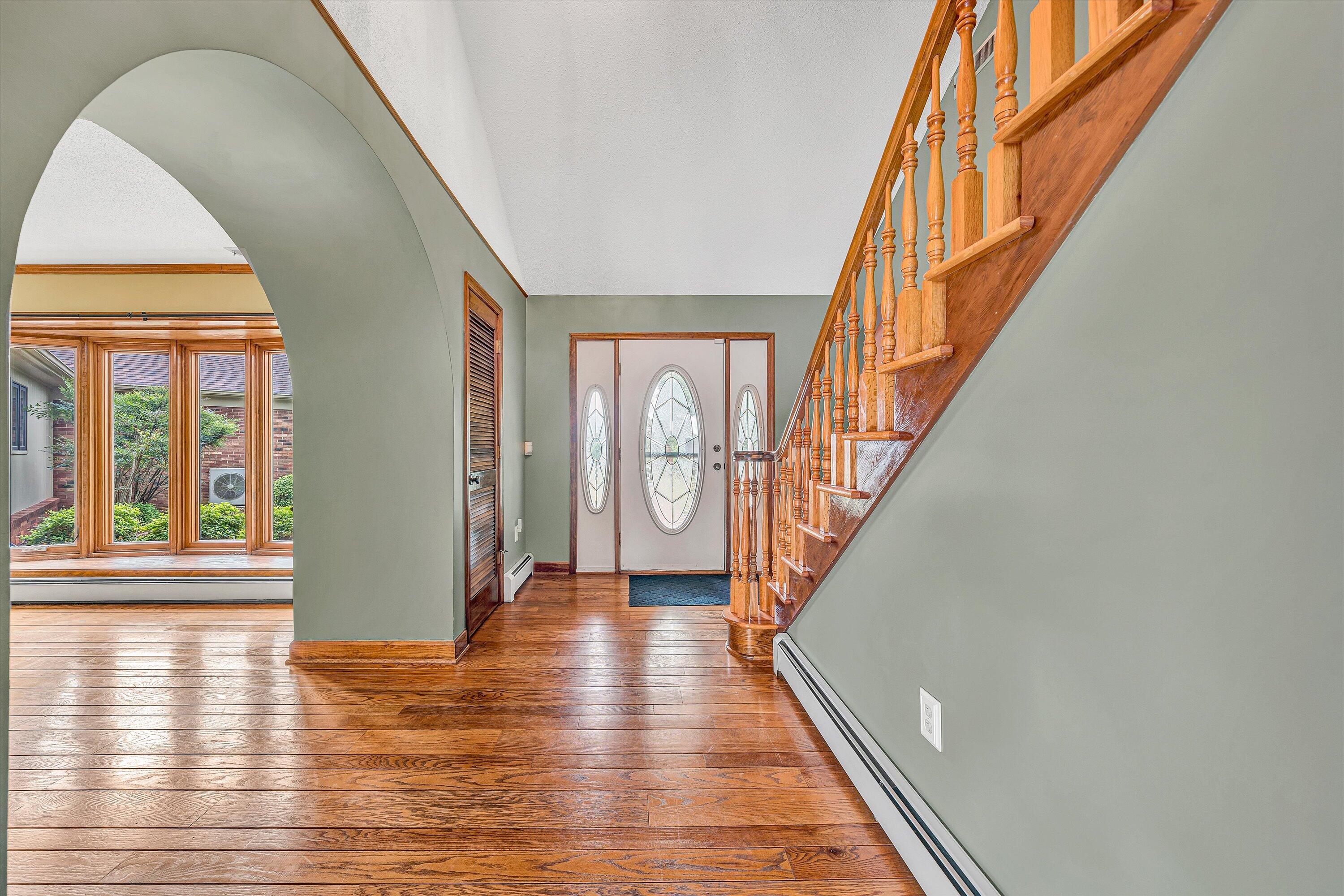 270 Parkside Lane Rocky Mount, VA 24151 - Photo 6 of 55 a view of an entryway with wooden floor