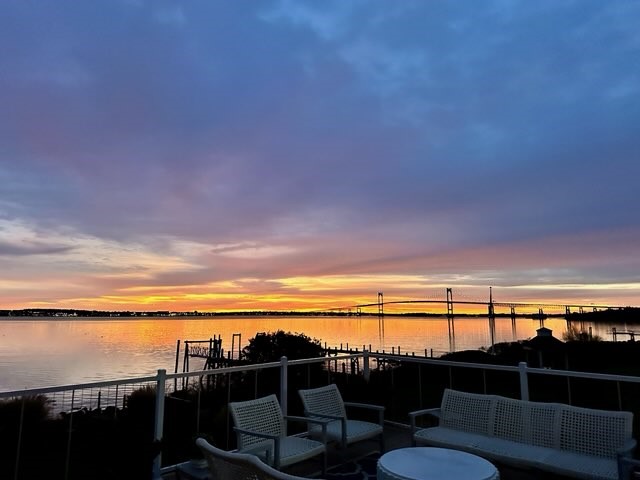10 Coulter Street Jamestown, RI 02835 - Photo 38 of 48 Sunrise over the bay with bridge in the backdrop