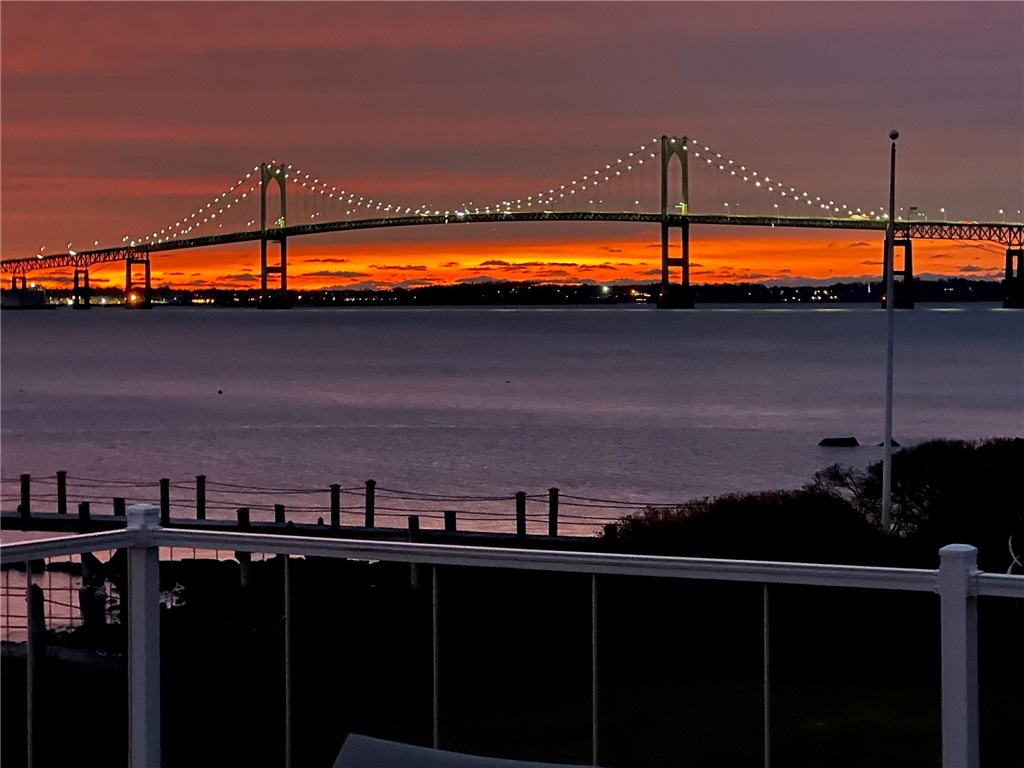 10 Coulter Street Jamestown, RI 02835 - Photo 40 of 48 Sunset with bridge in the distance