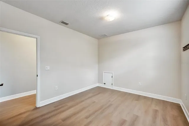 wooden floor in an empty room