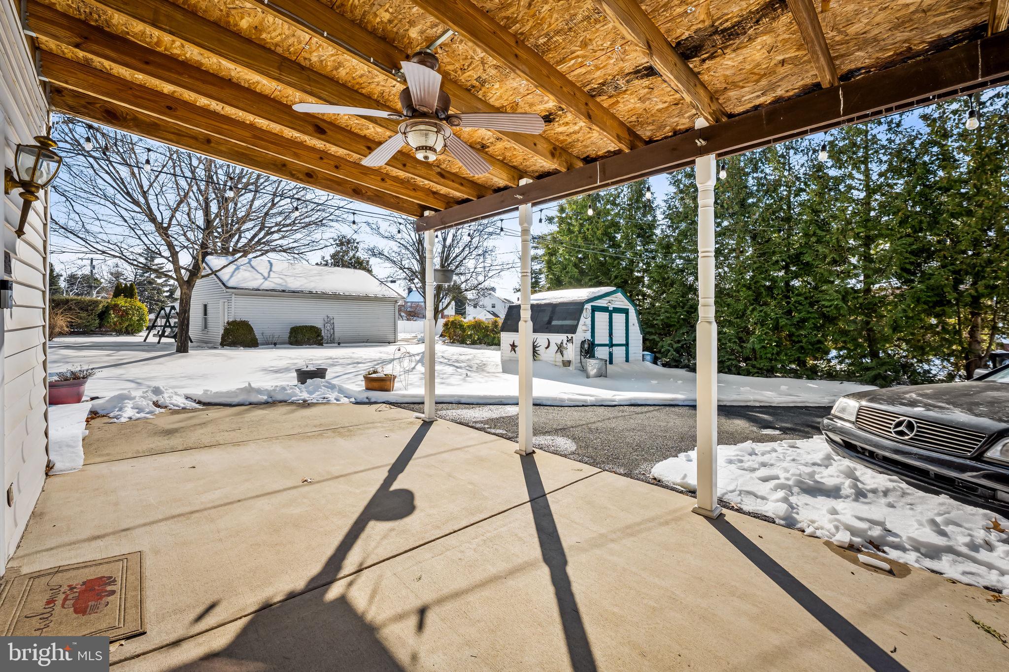 3022 Dunglow Road Baltimore, MD 21222 - Photo 41 of 45 a view of a backyard with sitting area