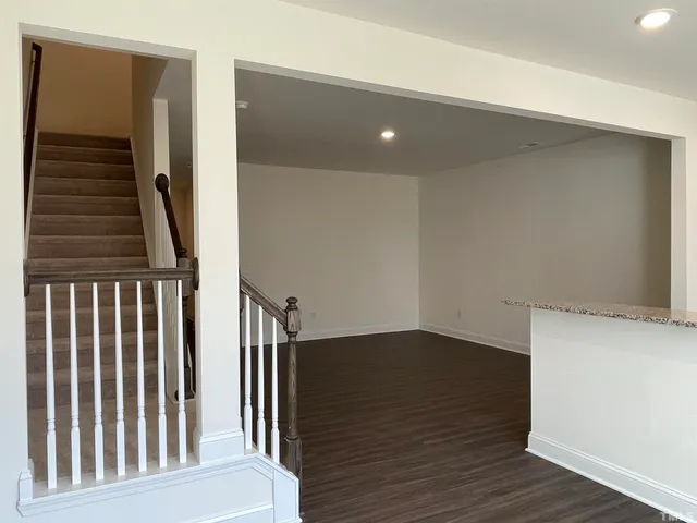 wooden floor in an empty room