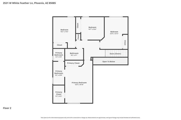 $2,585 | 2531 West White Feather Lane, Phoenix, AZ 85085