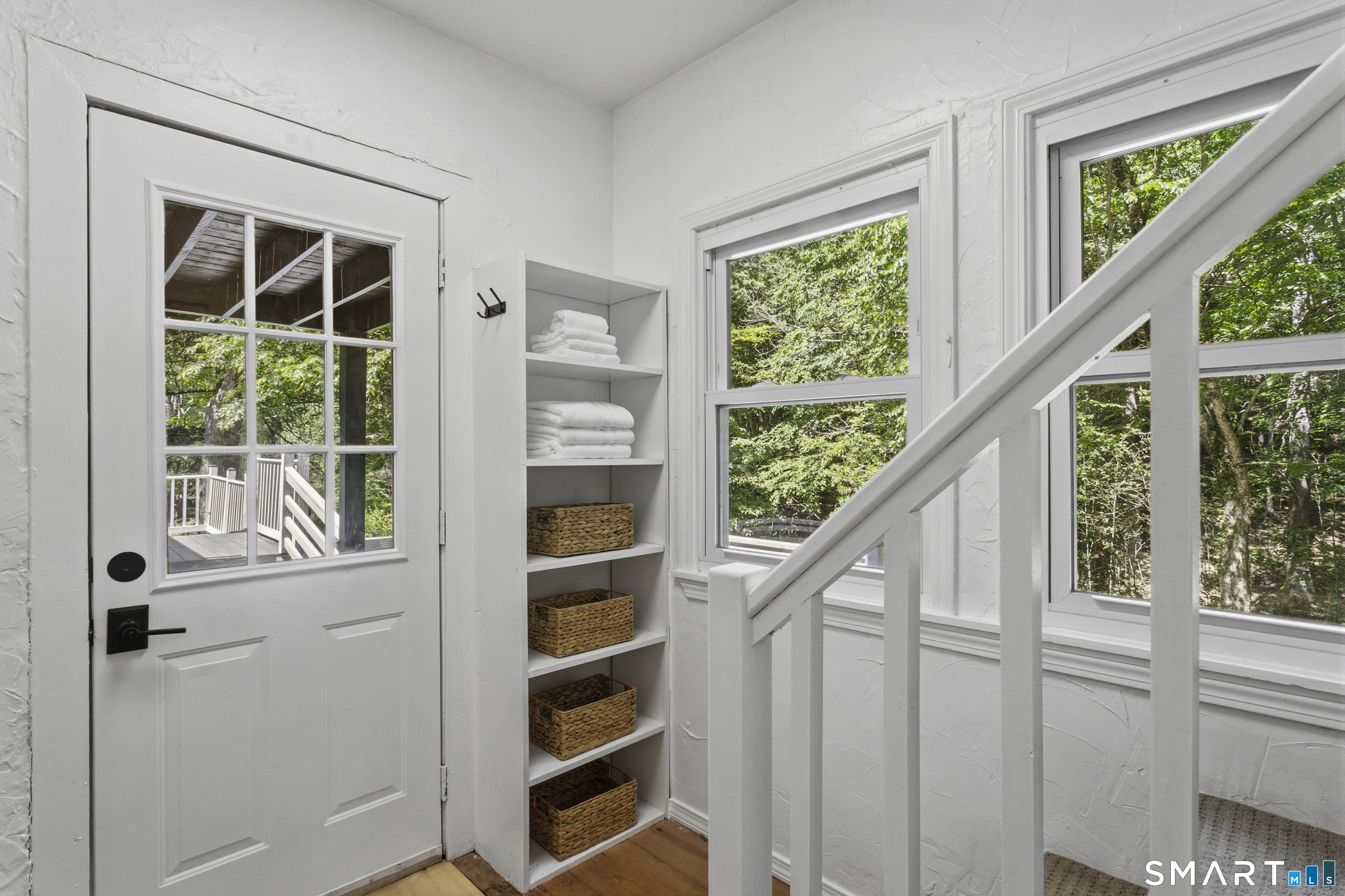 188 Bacon Road Roxbury, CT 06783 - Photo 16 of 33 a view of a balcony and an entryway