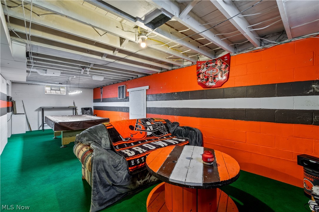 6753 Hampsher Road Clinton, OH 44216 - Photo 16 of 26 Entertainment room in basement