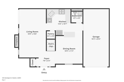 $305,000 | 149 South Stonington Drive, Unit 341, Palatine, IL 60074