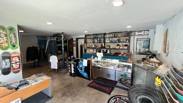 a room with storage and utility