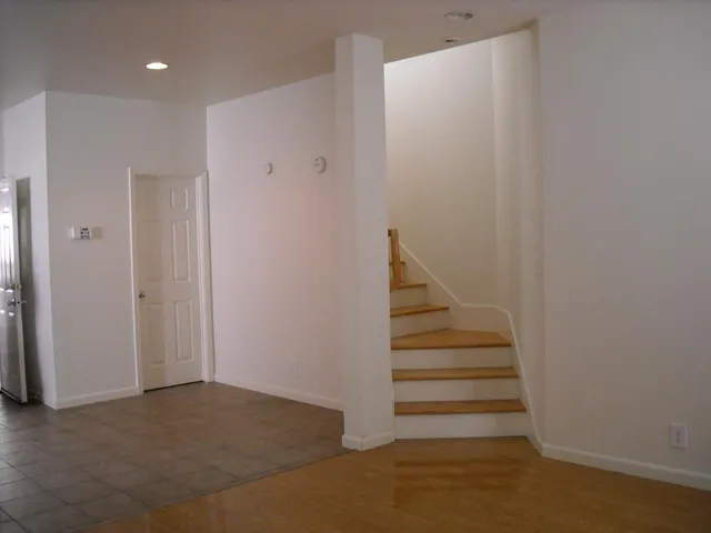 a view of entryway with stairs