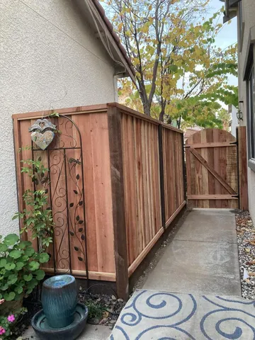 a bird view of a house