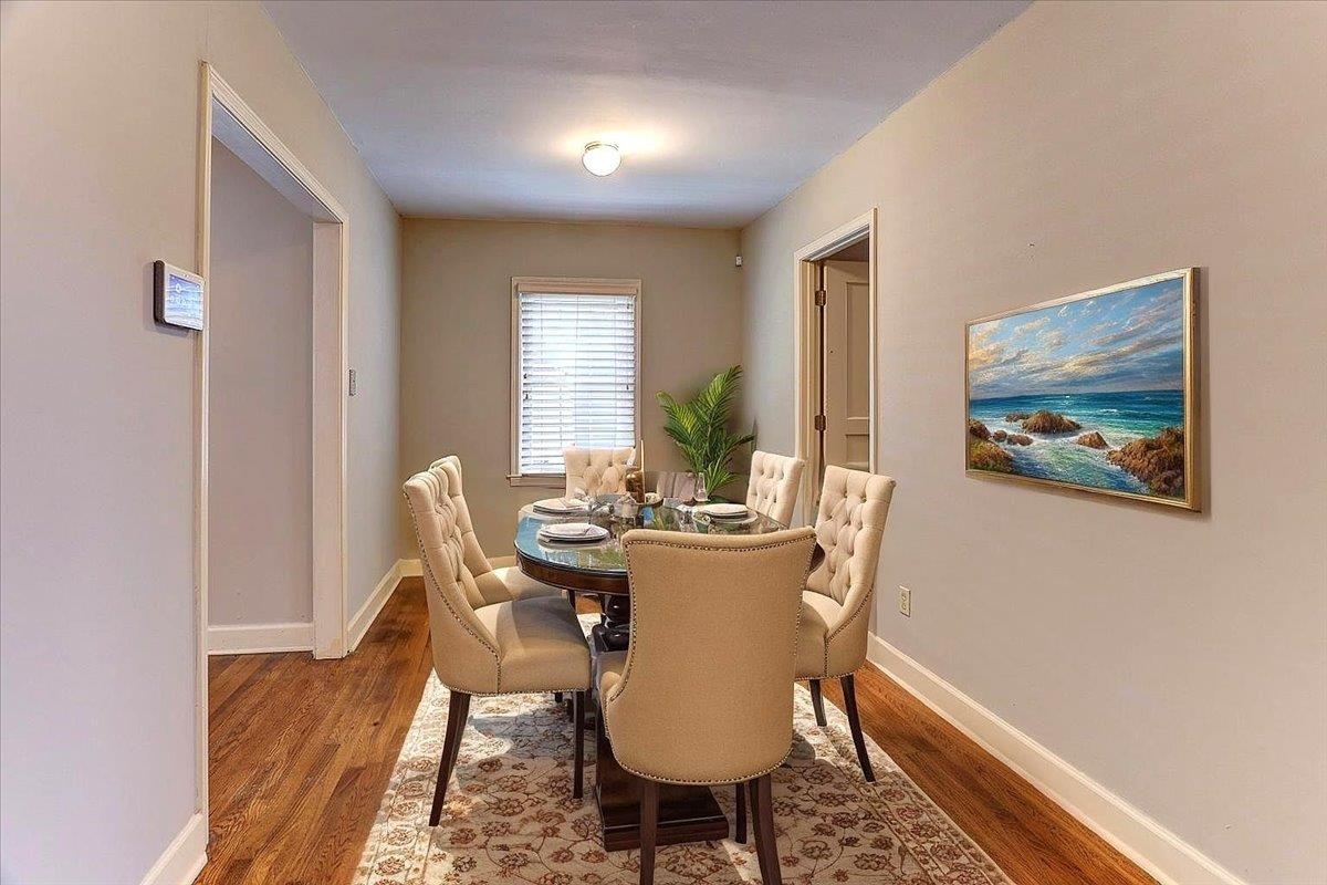 41 South Fenwick Road Memphis, TN 38111 - Photo 3 of 19 a view of a dining room with furniture window and wooden floor