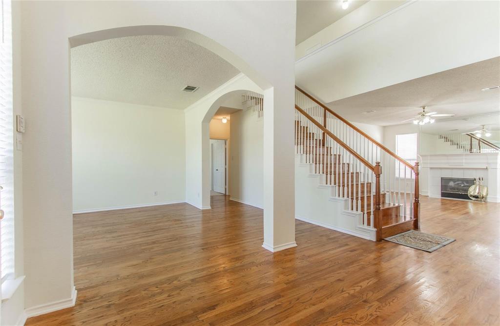4136 Los Altos Drive Plano, TX 75024 - Photo 23 of 31 a view of entryway with wooden floor
