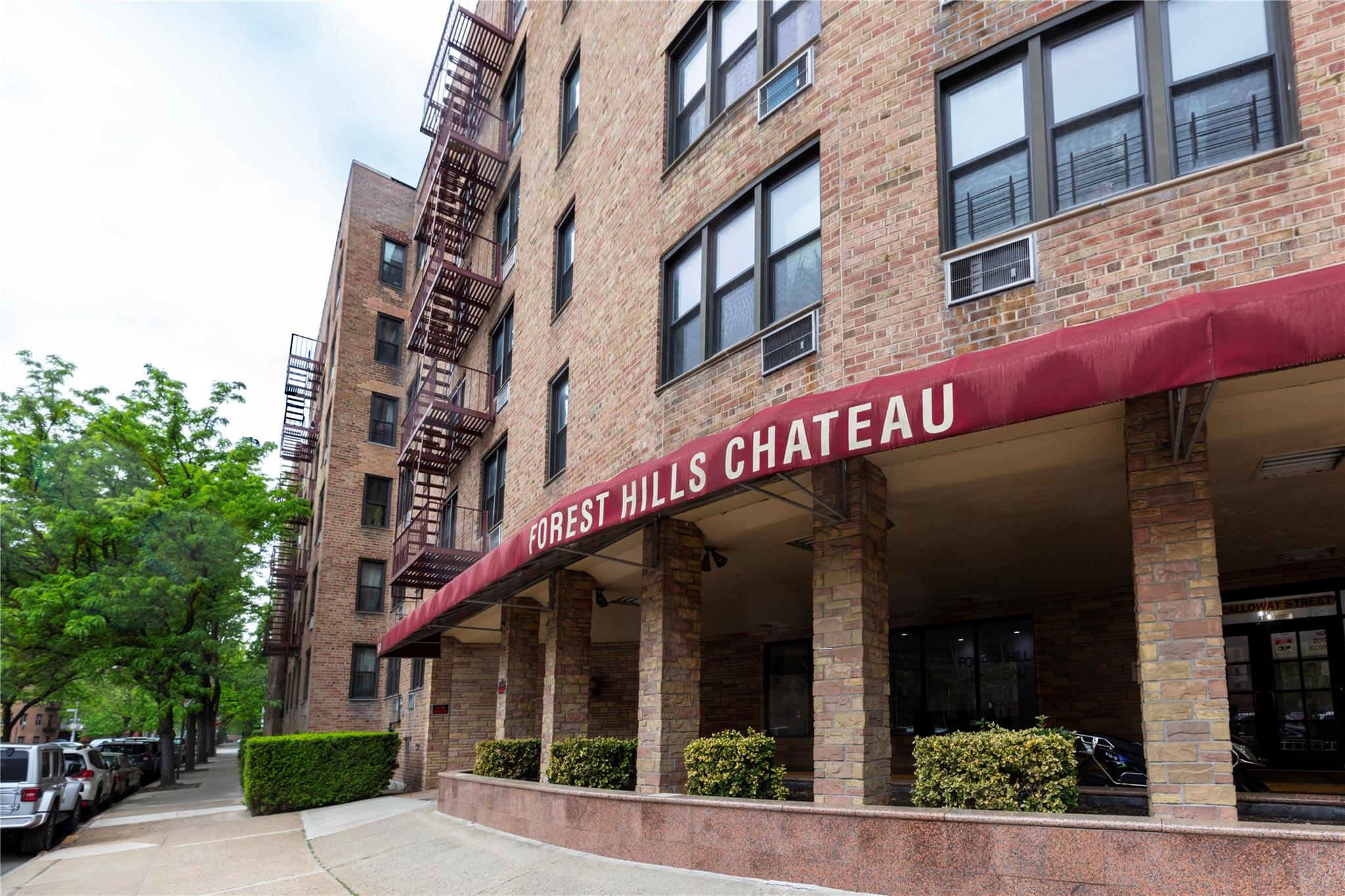 front view of a building