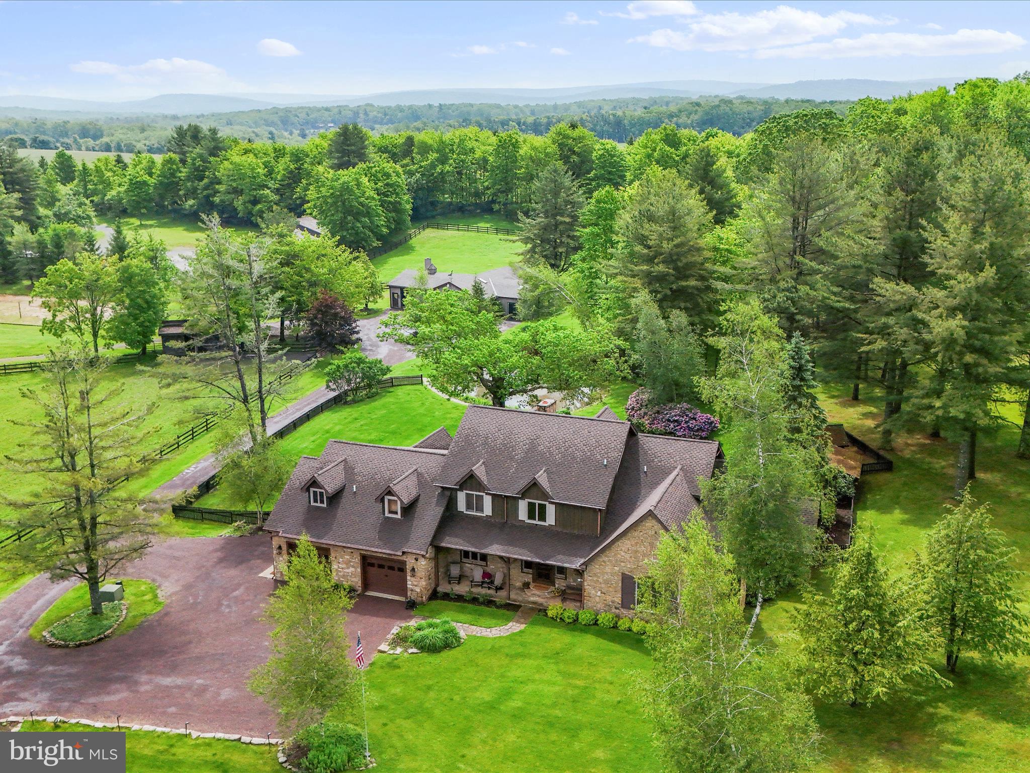 1240 Boy Scout Road Oakland, MD 21550 - Photo 16 of 148 an aerial view of a house with garden