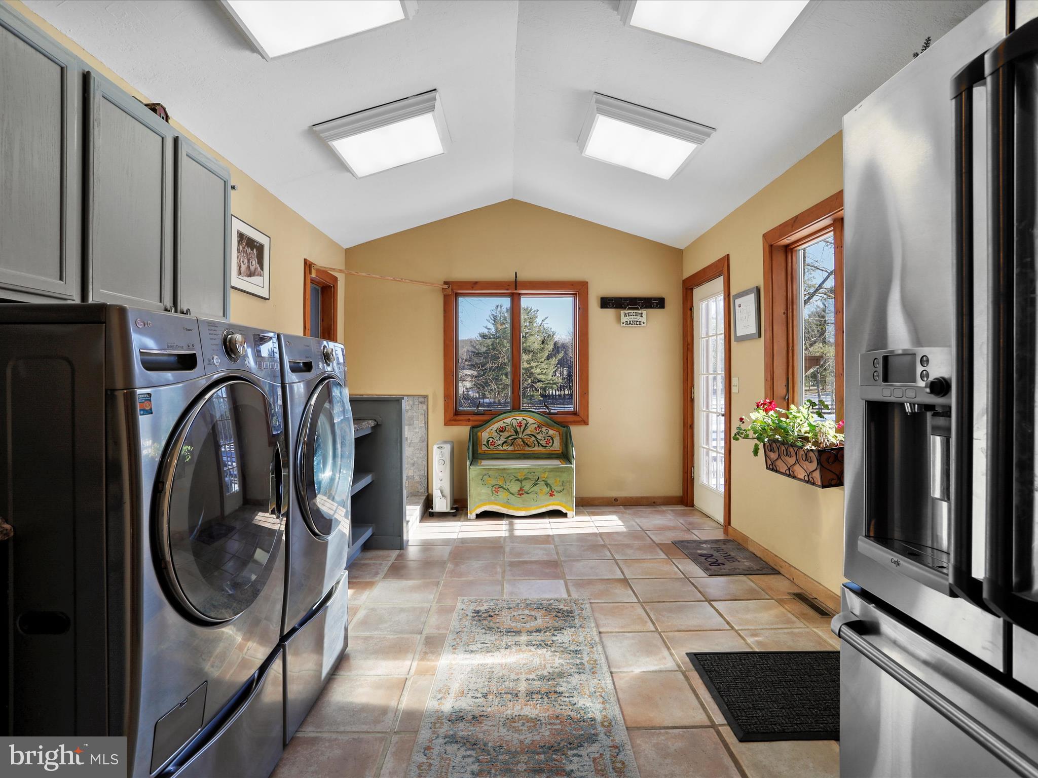 1240 Boy Scout Road Oakland, MD 21550 - Photo 28 of 148 a view of a hallway with a washer and dryer
