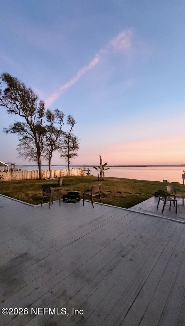 16039 Shellcracker Road Jacksonville, FL 32226 - Photo 33 of 39 a view of a lake with outdoor space