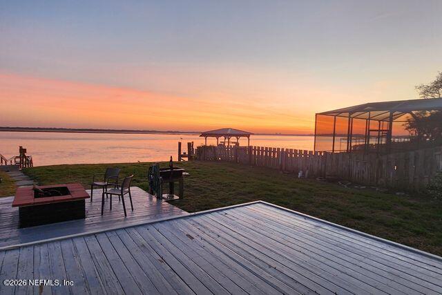 16039 Shellcracker Road Jacksonville, FL 32226 - Photo 36 of 39 a view of a terrace with outdoor space