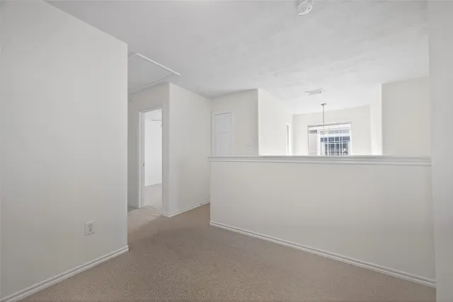 a view of empty room