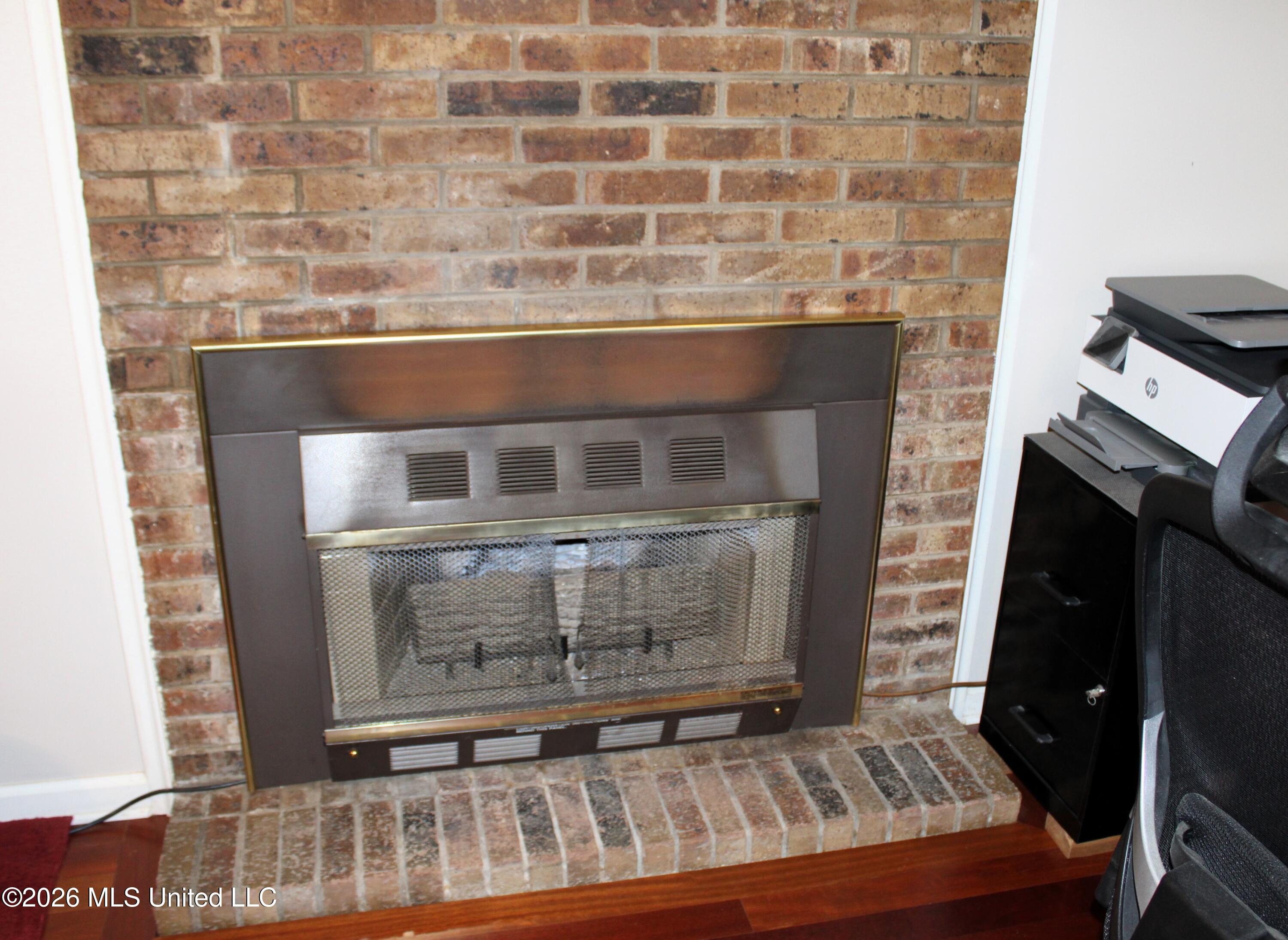 2934 North Red Banks Road Byhalia, MS 38611 - Photo 11 of 42 Fireplace with Gas Logs