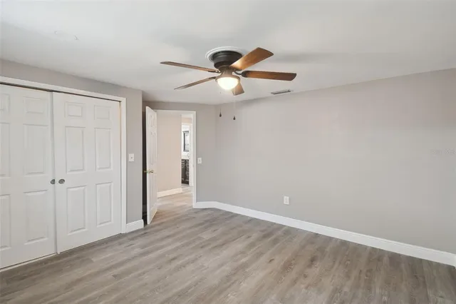 wooden floor in an empty room