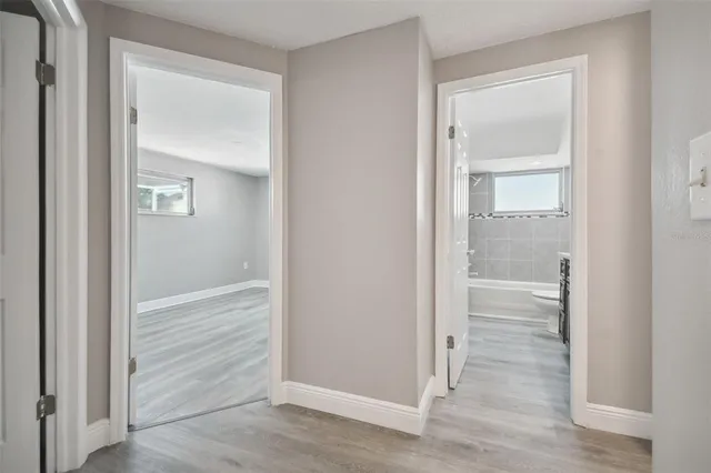 a view of empty room